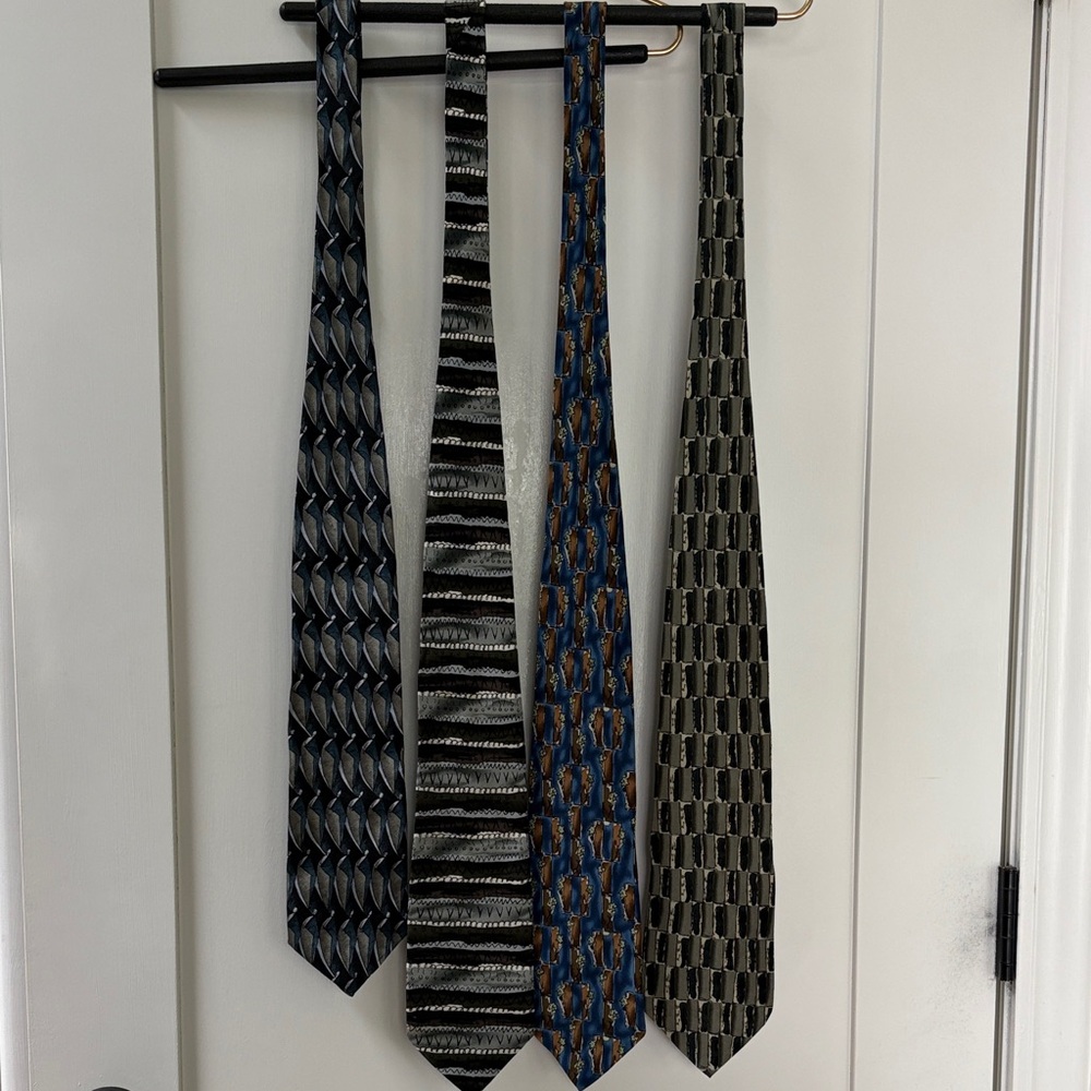Jerry Garcia designer silk neckties for dads, brothers, cousins, friends